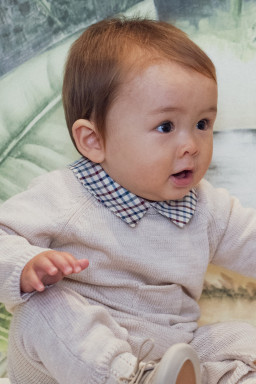 Persée baby jumpsuit in merino