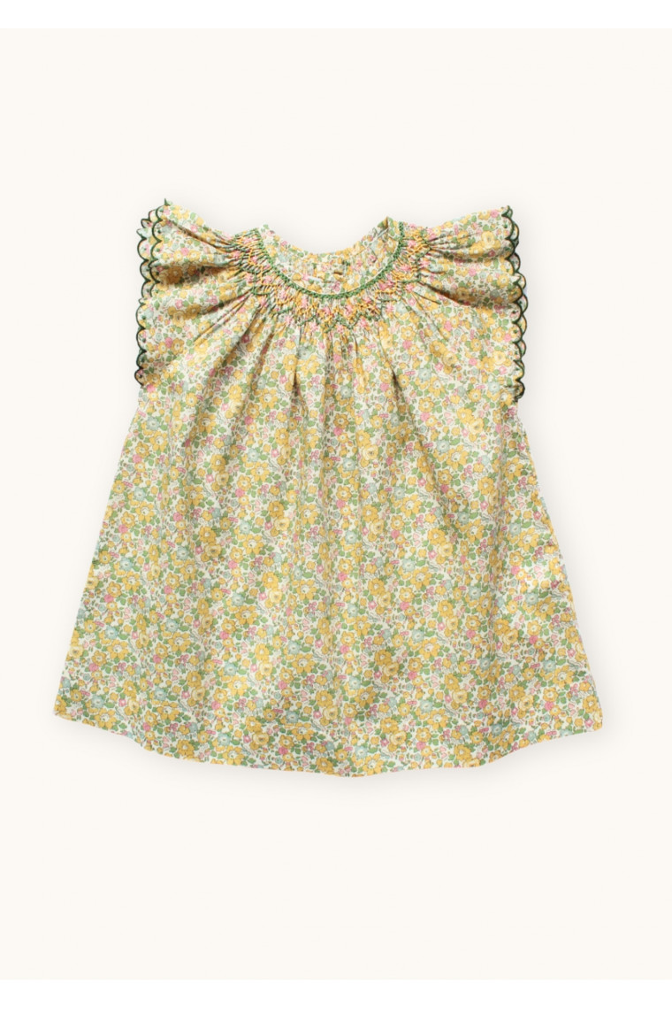 Gabrielle baby dress in Liberty