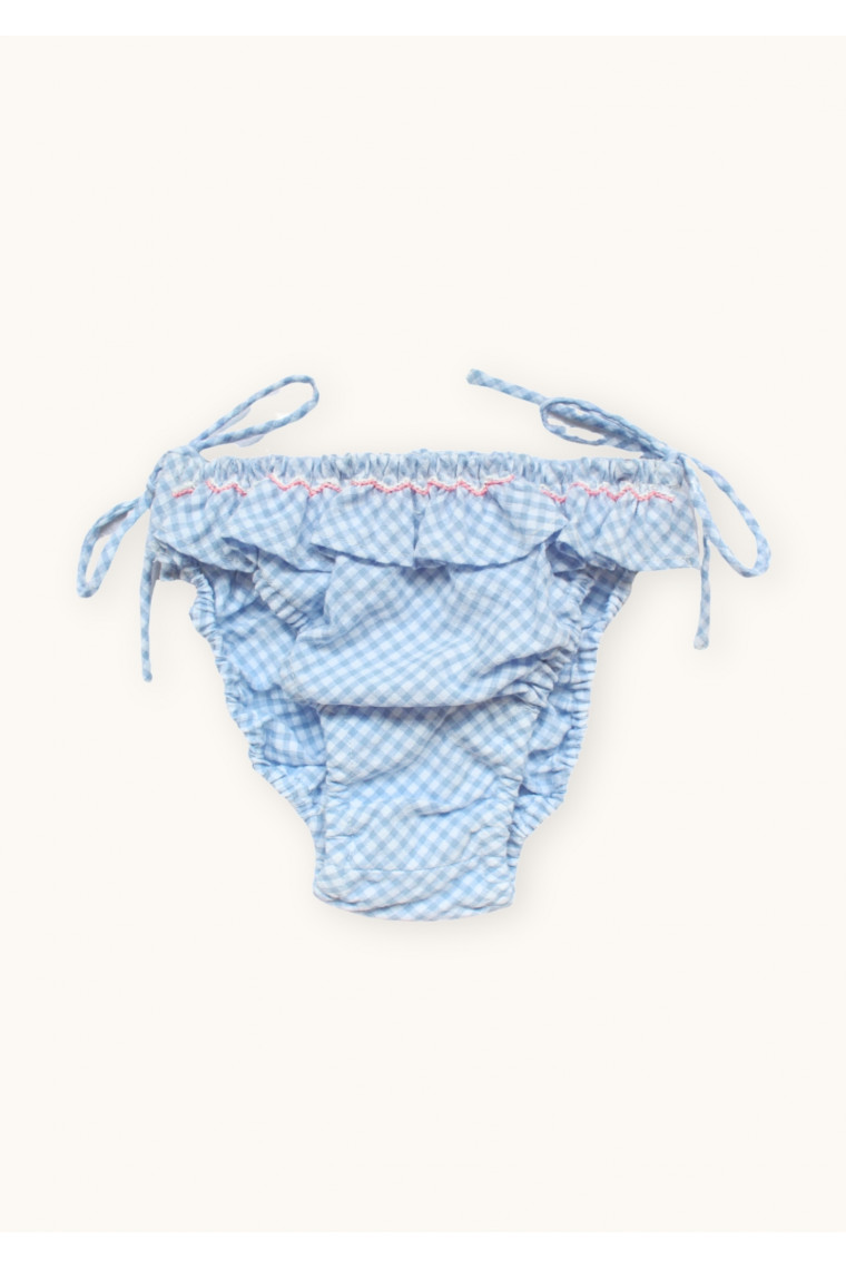 Gingham bikini swimsuit