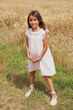 CHARLY dress in double gauze