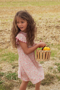 Stella smocked dress in Liberty
