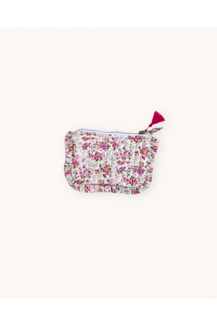 Frou-frou clutch bag