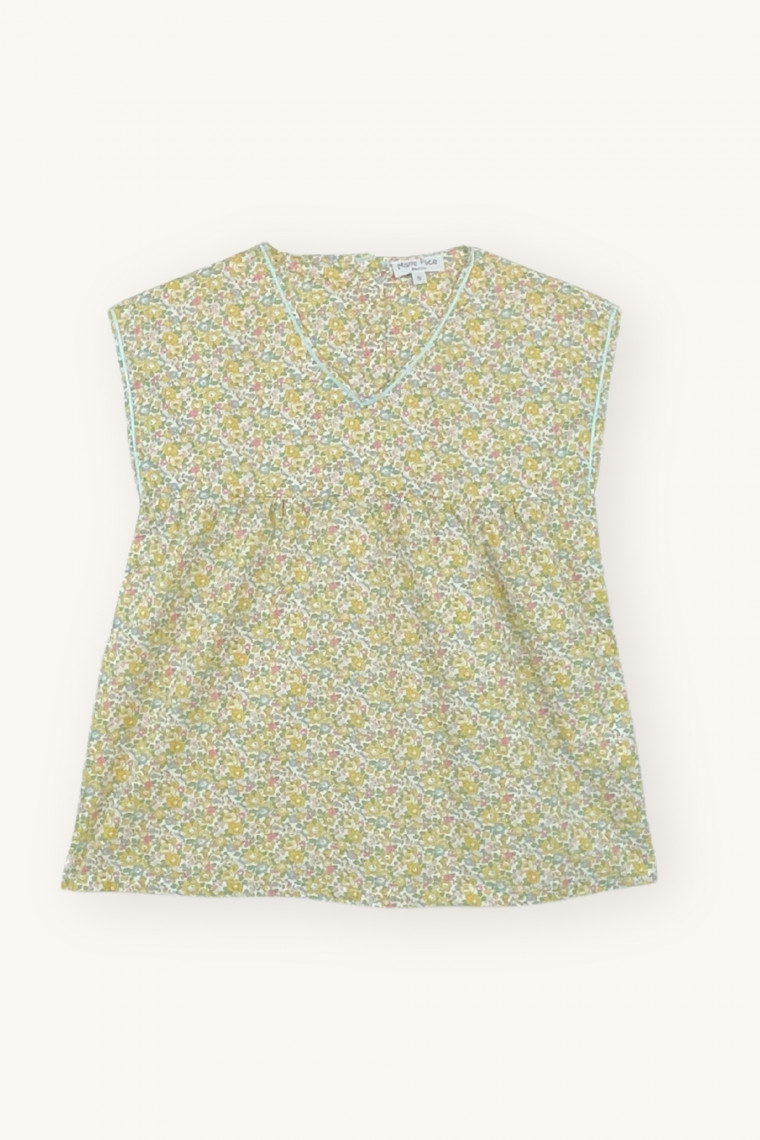 Alma blouse for woman in Liberty