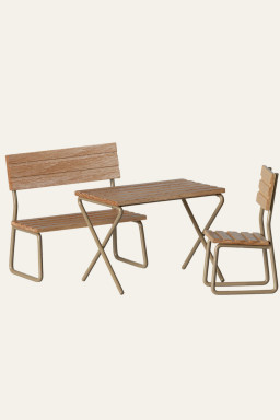 Salon de jardin pour souris Maileg