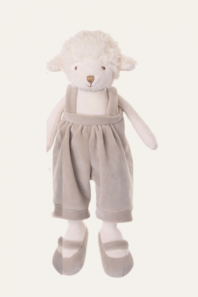 Peluche Mack Taupe avc boite cadeau