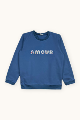 Sweat Amour patch en Liberty