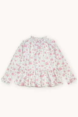 Blouse Arielle en twill bio