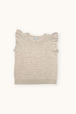 Pull sans manches Magda en merinos