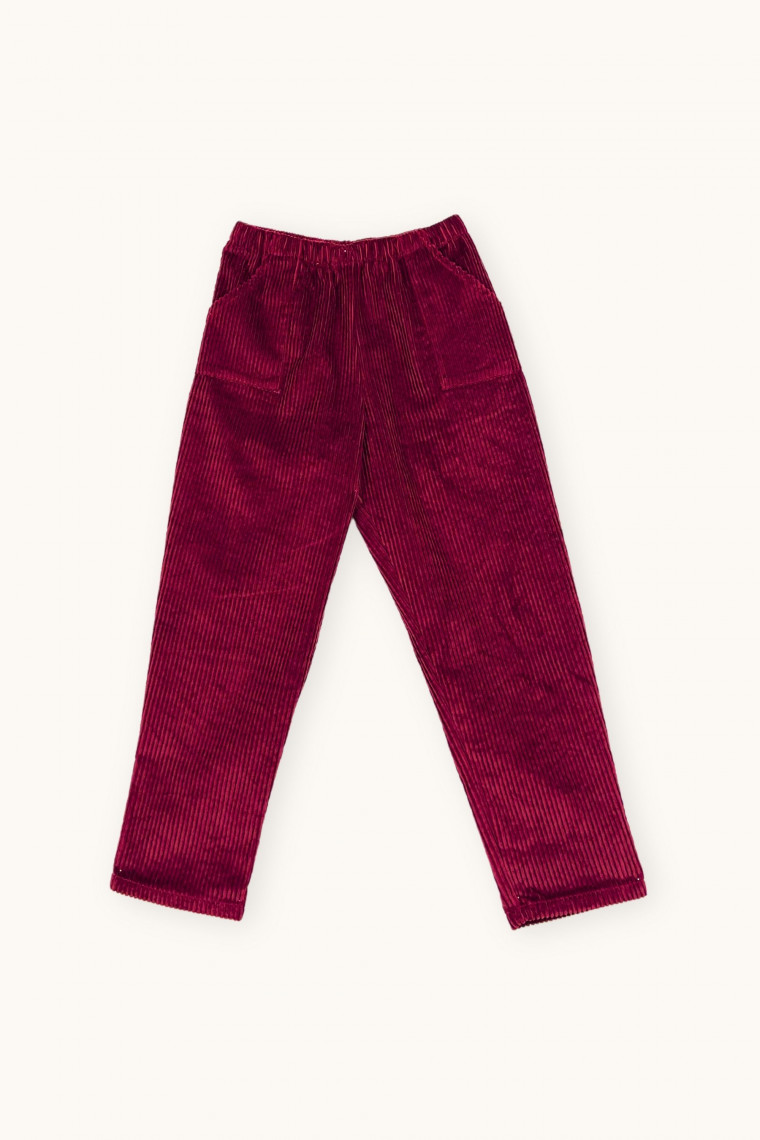 Lulu pants in chunky corduroy