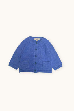 Cardigan bébé Loulou en laine merinos