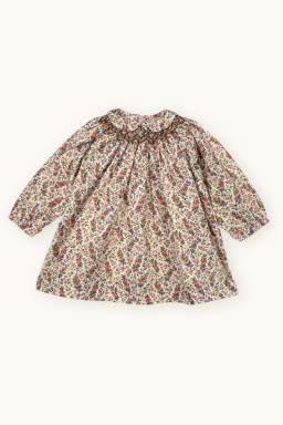 Robe bebe Melanie smockée en Liberty