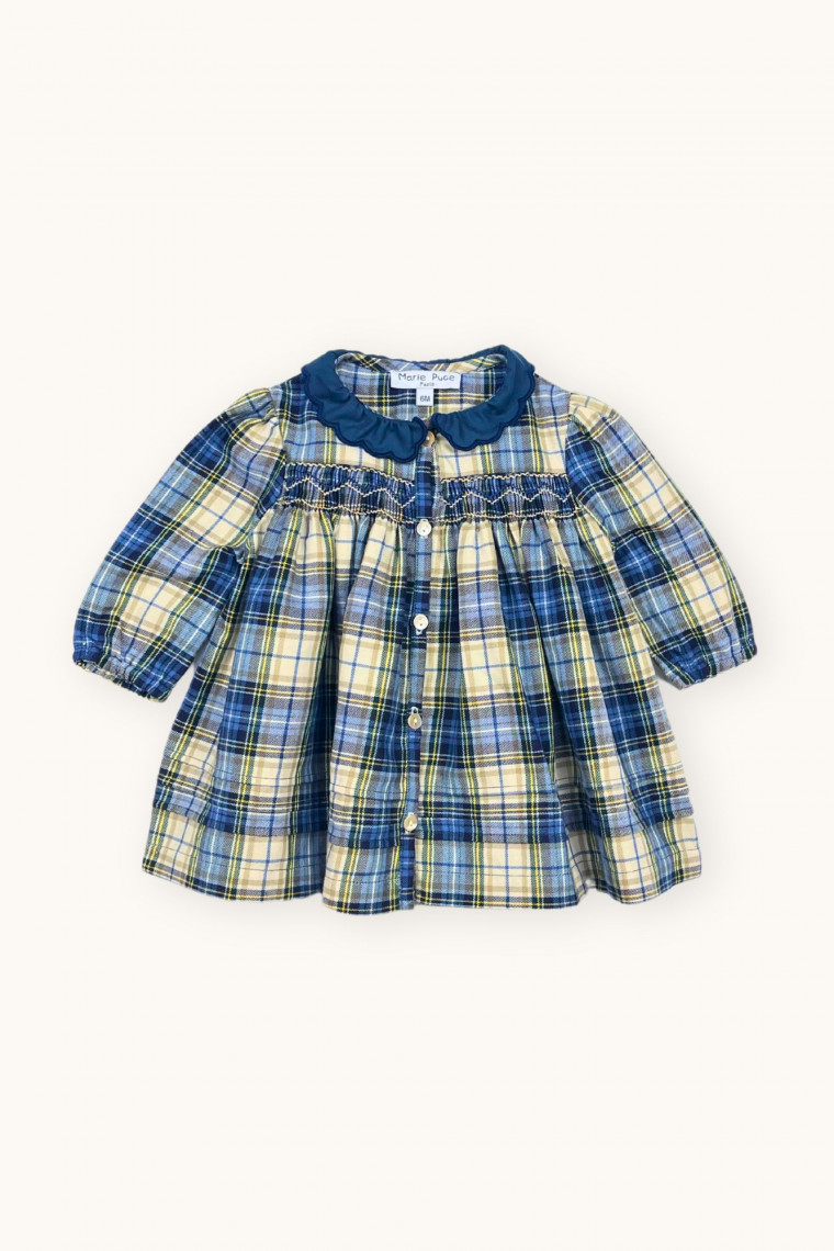 Robe bébé Amanda smockée
