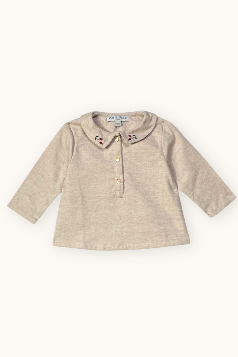 Chemise bébé Gabin brodée