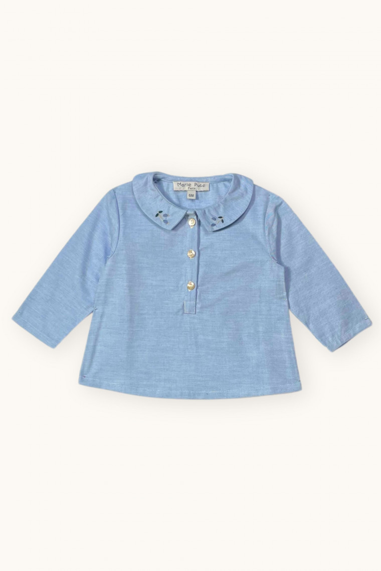 Chemise bébé Gabin brodée