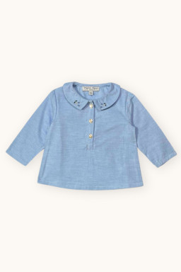Chemise bébé Gabin brodée