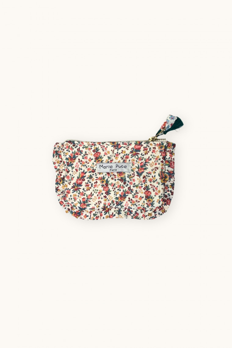 Pochette frou-frou en Liberty