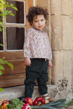 Pantalon bébé Tino en velours