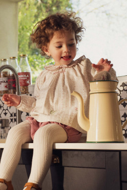 Olympe embroidered baby blouse