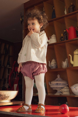 Olympe embroidered baby blouse