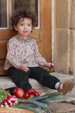 Pantalon bébé Tino en velours