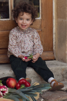 Pantalon bébé Tino en velours