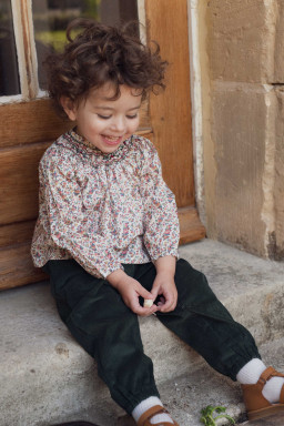 Pantalon bébé Tino en velours