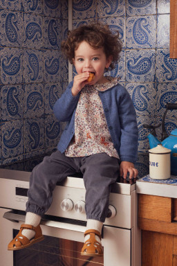 Pantalon bébé Tino en velours
