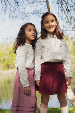 Blouse Alba en twill bio