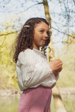 Blouse Alba en twill bio