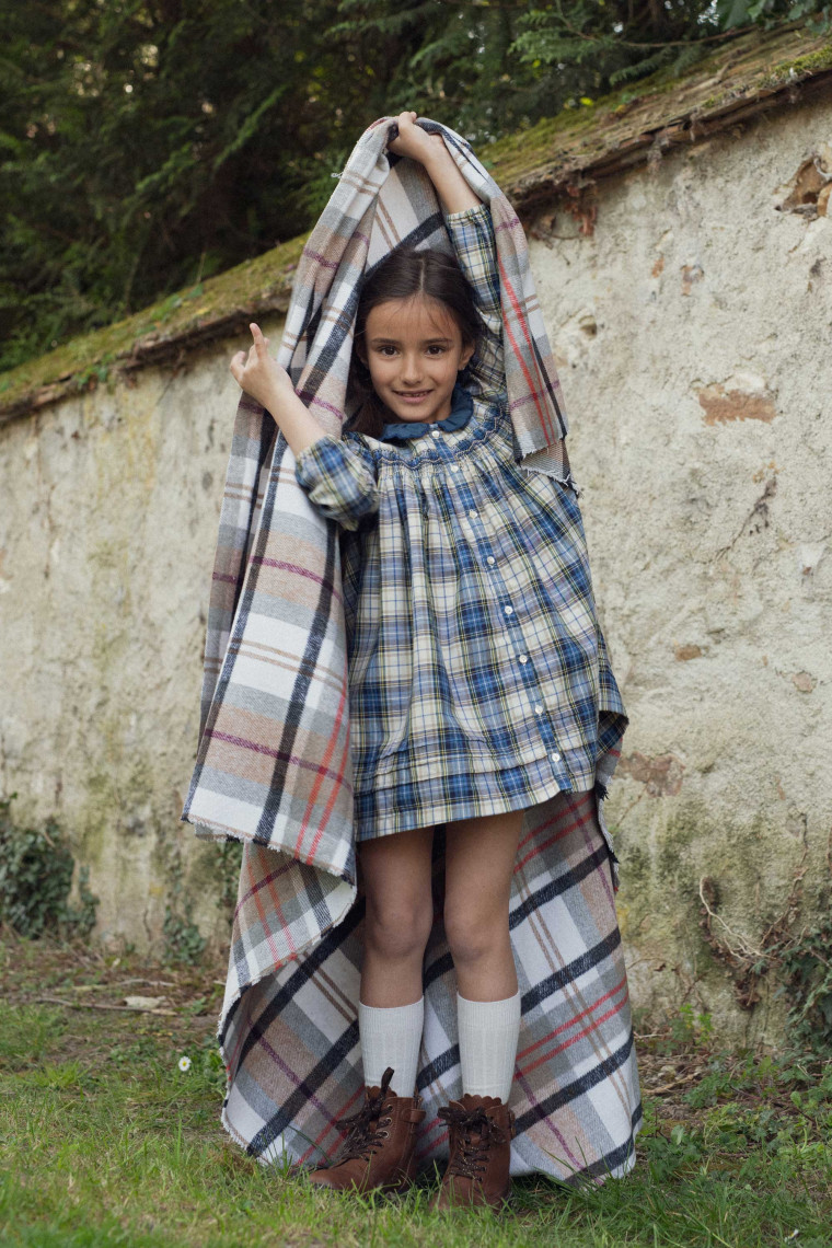 Amanda hand-smocked dress