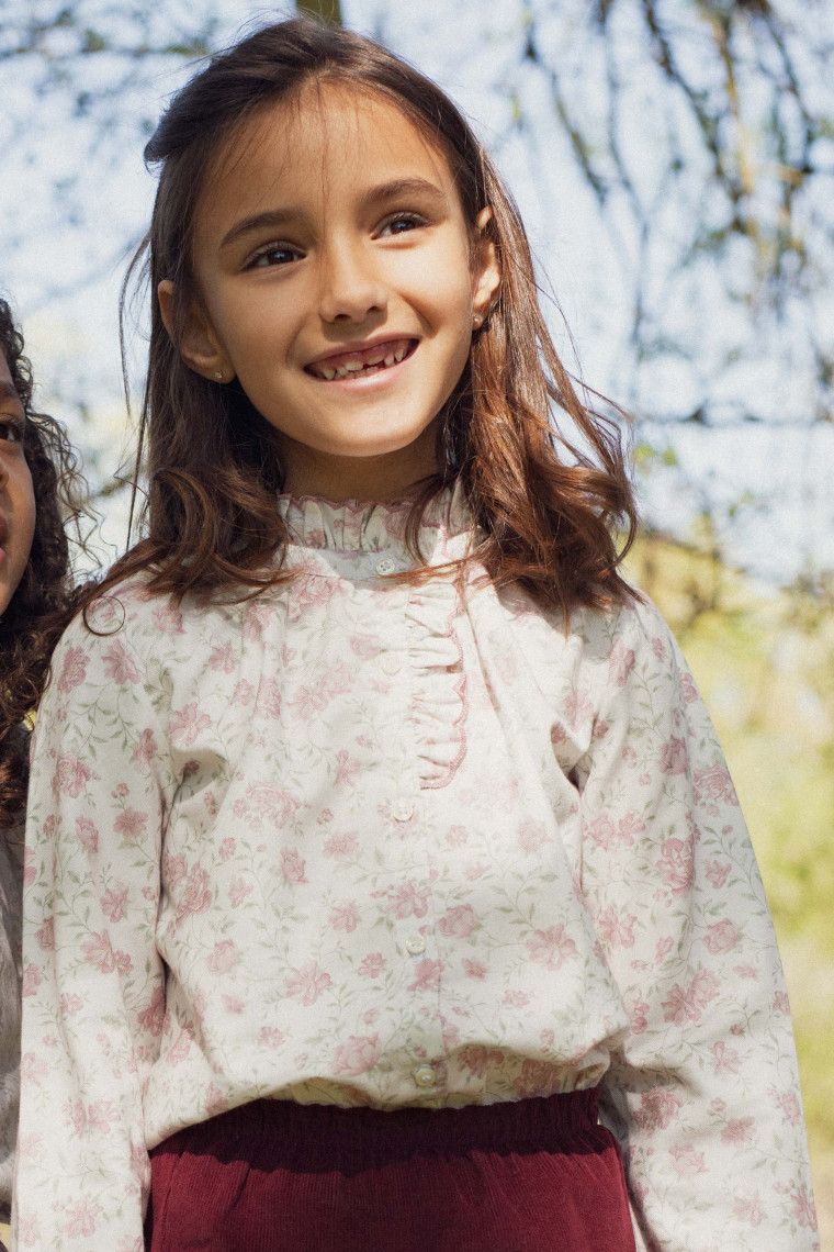 Blouse Tina en twill bio