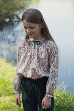 Blouse Aria smockée en Liberty