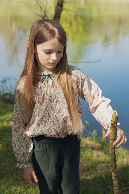 Blouse Aria smockée en Liberty