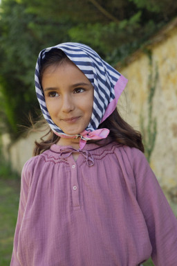 Blouse Aria smockée en double gaze bio