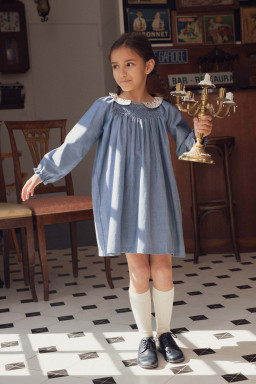 Eden dress hand-smocked