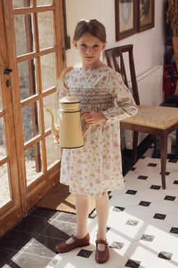 Josephine smockee velvet dress