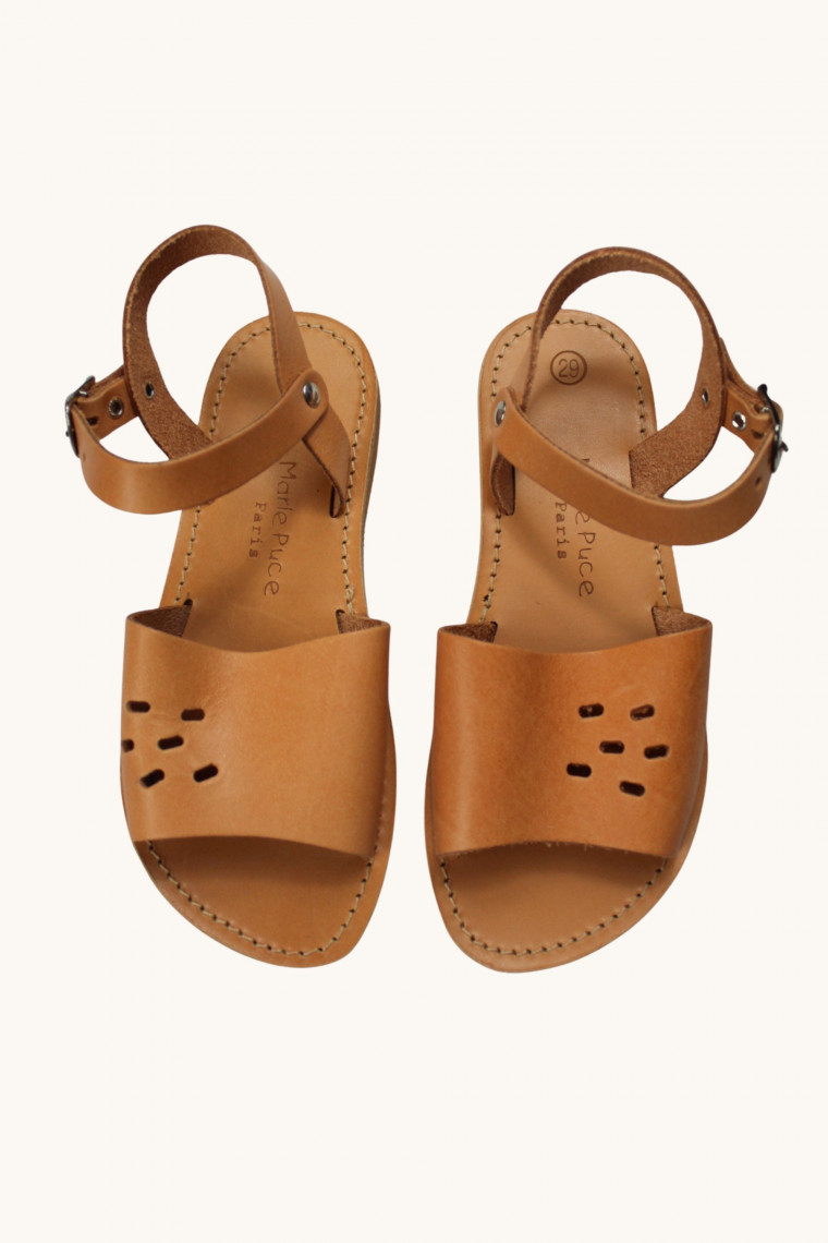 Sandale Pauline en cuir