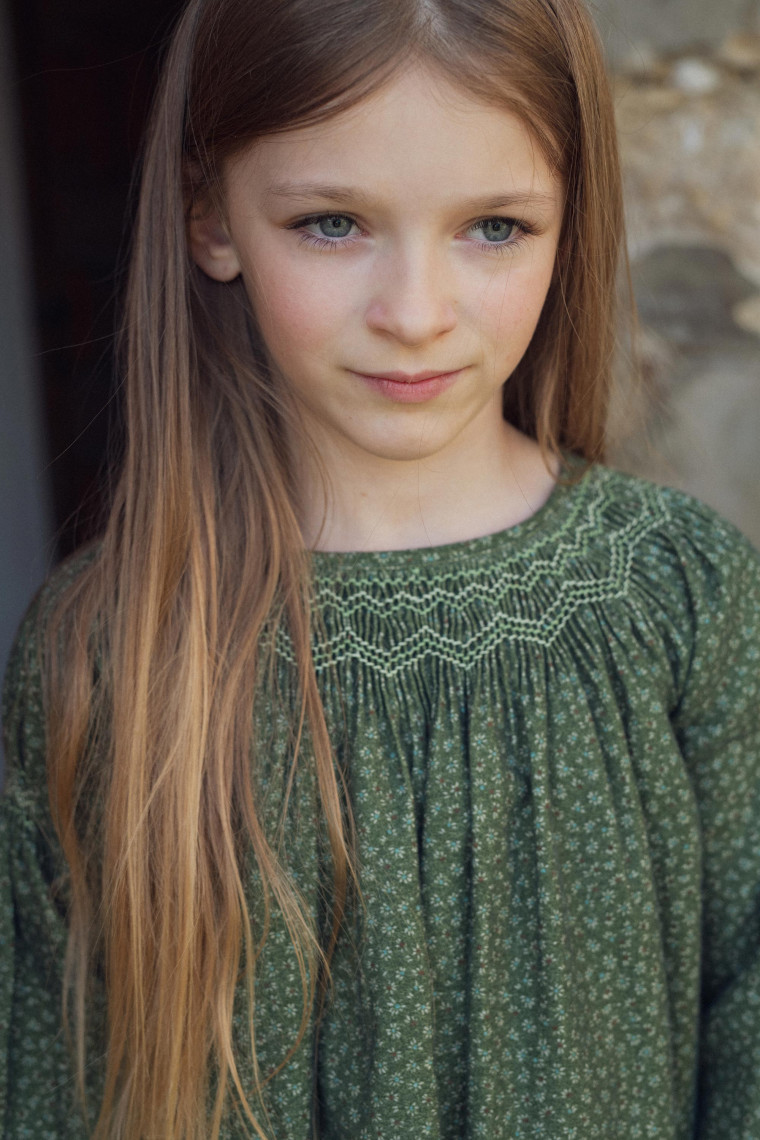 Alexia hand-smocked dress