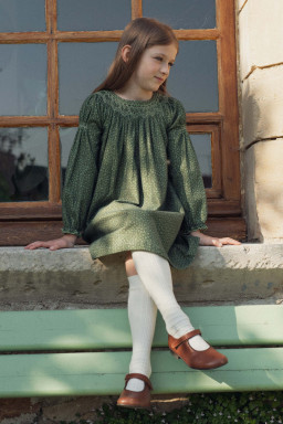 Alexia hand-smocked dress