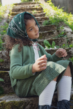 Cardigan bebe Loulou en laine merinos
