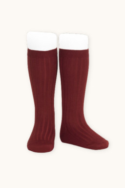 Chaussettes Condor bordeaux