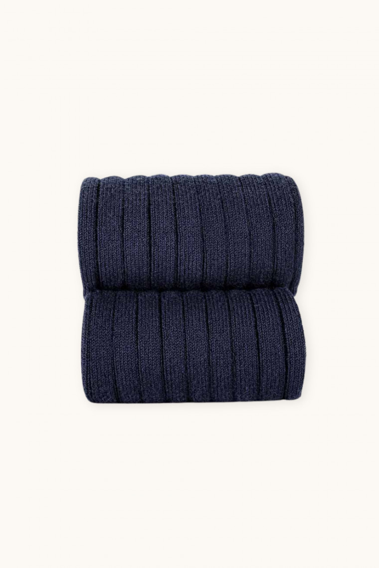 Chaussettes Condor bleu marine
