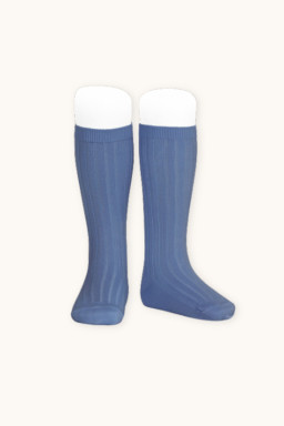 Chaussettes Condor Bleu Jean