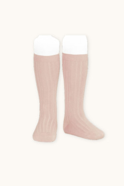 Chaussettes Condor Vieux rose