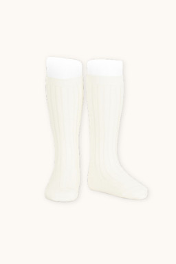 Chaussettes Condor crème
