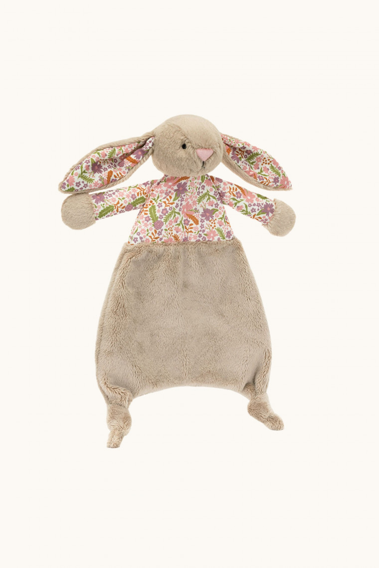 Doudou plat beige Bunny Petale Jellycat