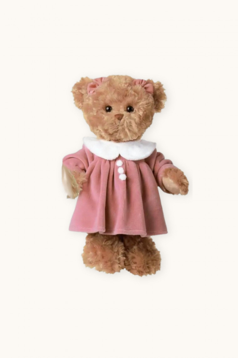 Peluche ourse Géraldine de Bukowski
