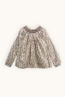 Blouse femme Alba smockee en Liberty