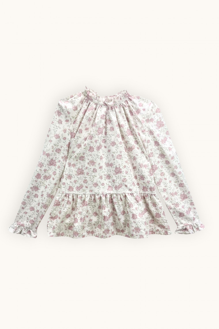 Blouse femme Arielle en twill bio