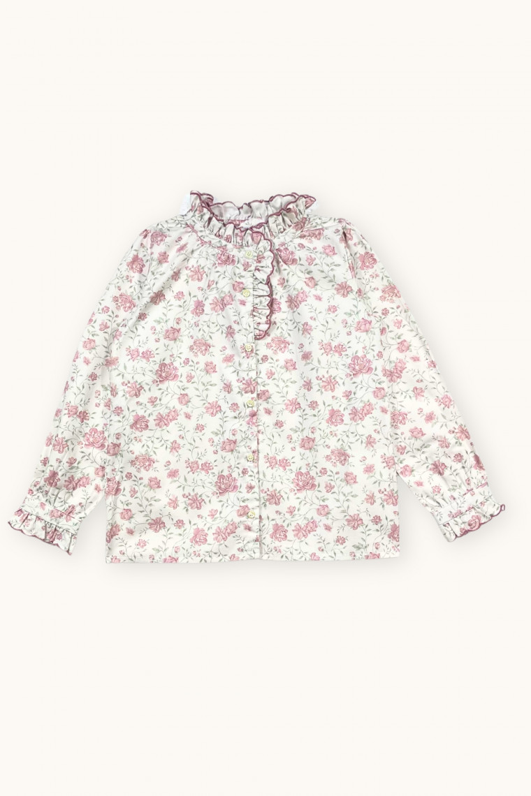 Blouse femme Tina en twill bio